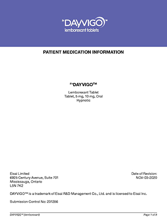 patient Med information